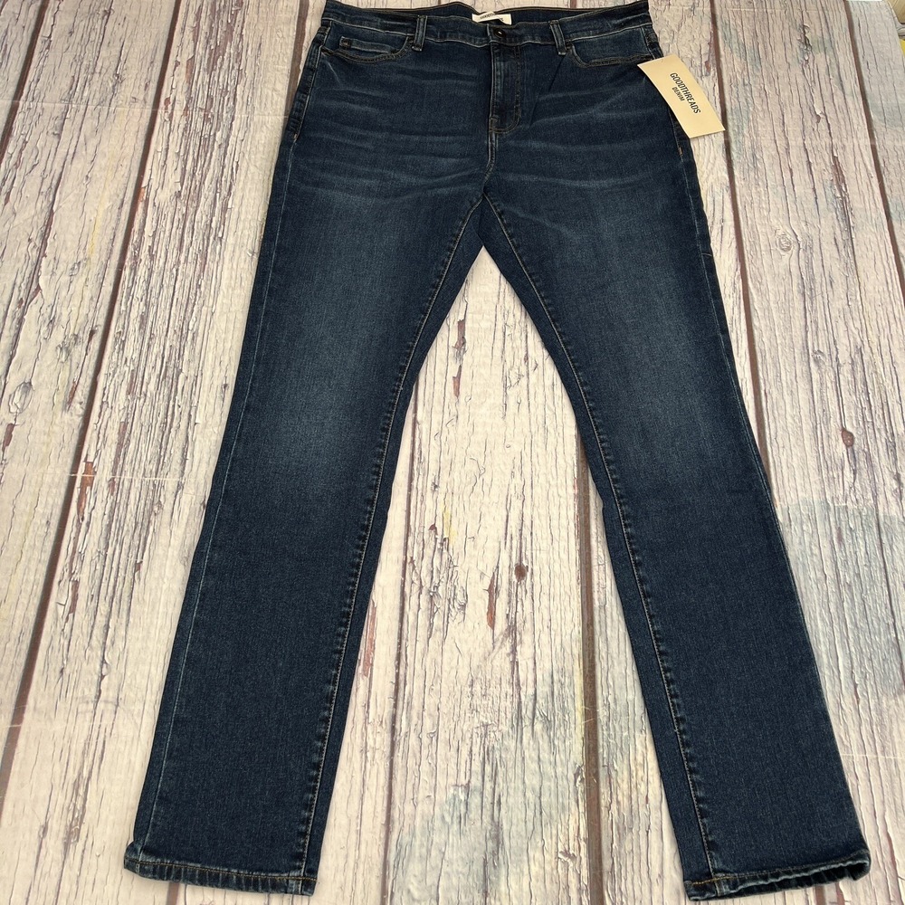 Goodthreads Men's Skinny-Fit Comfort Stretch Blue Jean W36 L33